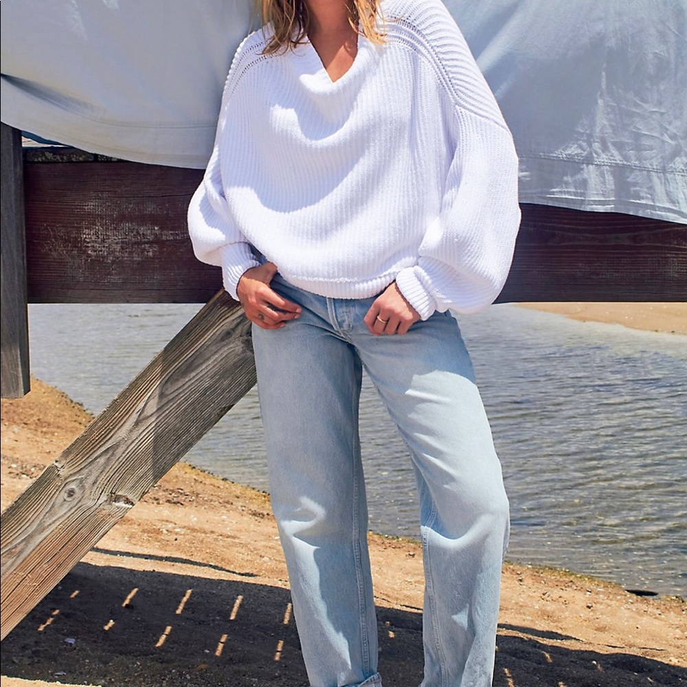 Emmy free people mock sweater m